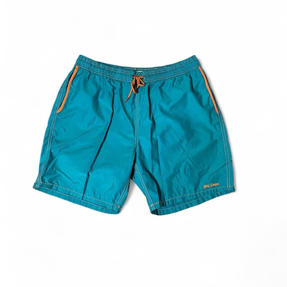Mr. Swim Blue and orange swim shorts